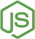 Logo of brand NodeJS